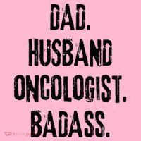 Dad Husband Oncologist Badass Medical Cancer Doctor Chemo Coaster thumb 2