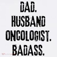 Dad Husband Oncologist Badass Medical Cancer Doctor Chemo Sweatshirt thumb 3