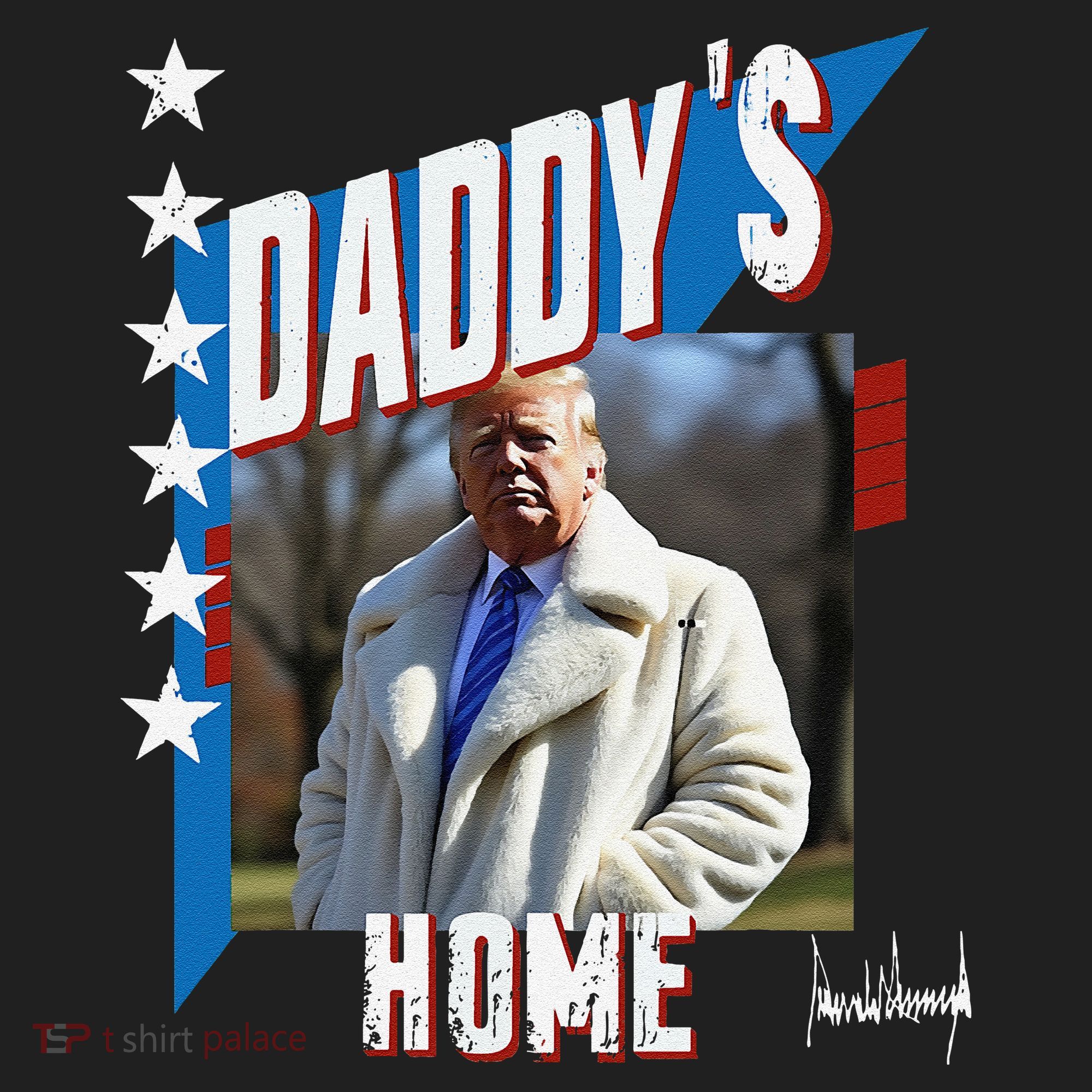DaddyS Home Patriotic Donald Trump Women's Sweatshirt