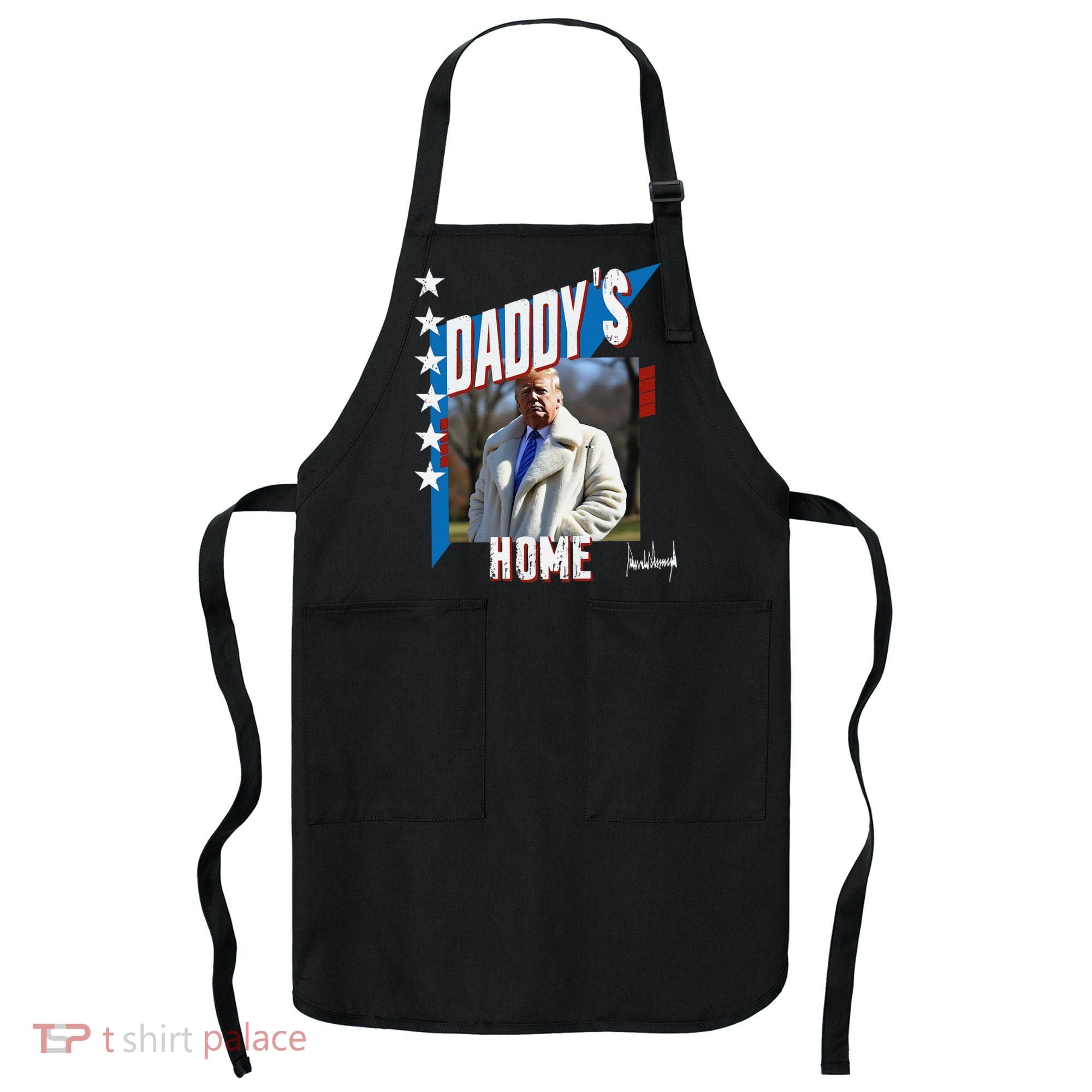 DaddyS Home Patriotic Donald Trump Apron
