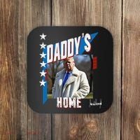 DaddyS Home Patriotic Donald Trump Coaster thumb 0