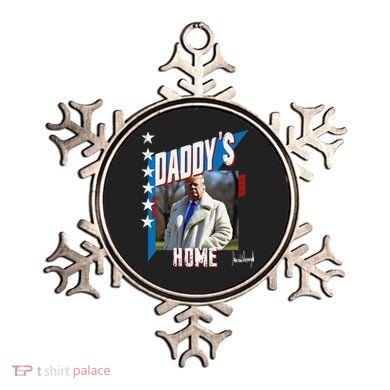 DaddyS Home Patriotic Donald Trump Ornament