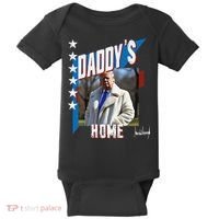 DaddyS Home Patriotic Donald Trump Baby Bodysuit thumb 0