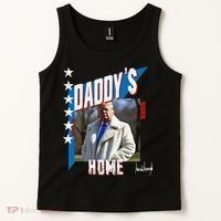 DaddyS Home Patriotic Donald Trump Tank Top thumb 2