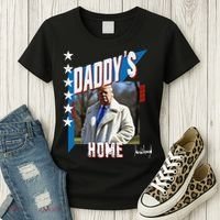 DaddyS Home Patriotic Donald Trump Women's T-Shirt thumb 3
