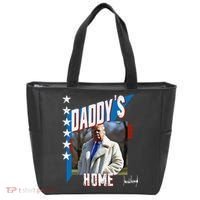 DaddyS Home Patriotic Donald Trump Tote Bag thumb 0