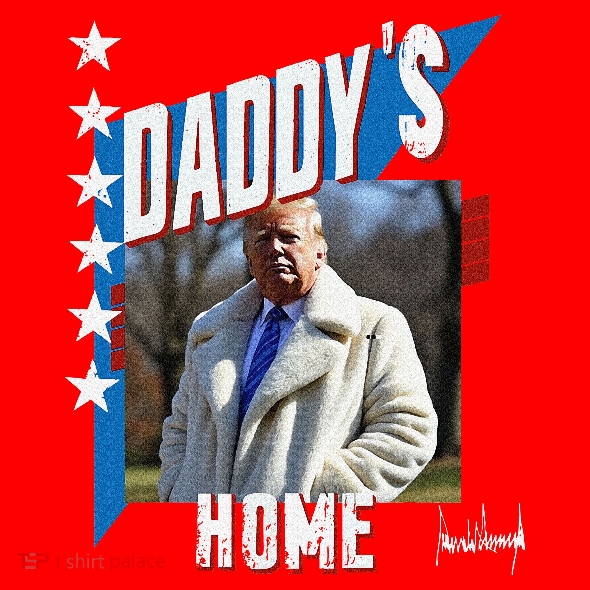 DaddyS Home Patriotic Donald Trump Santa Hat