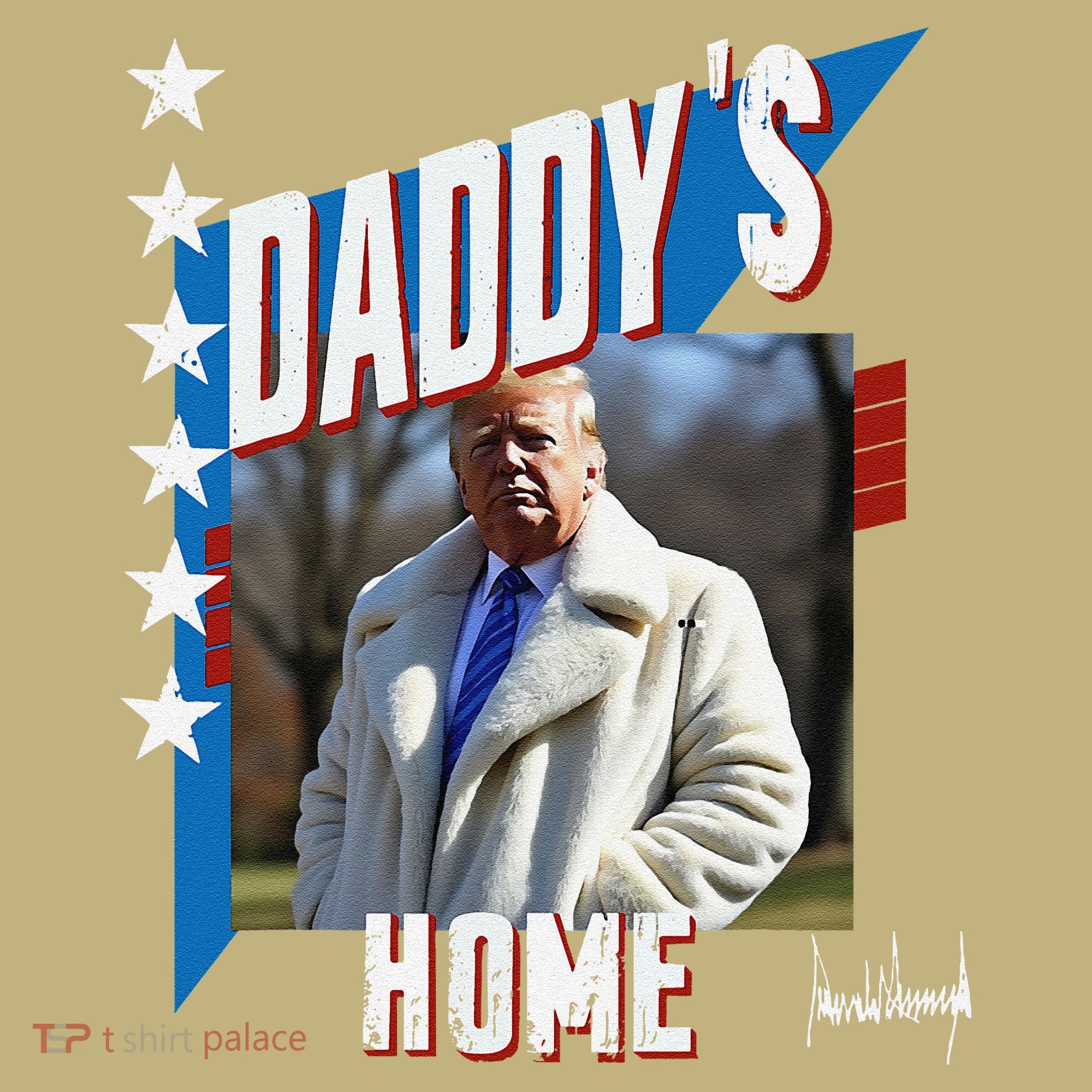 DaddyS Home Patriotic Donald Trump Kids T-Shirt