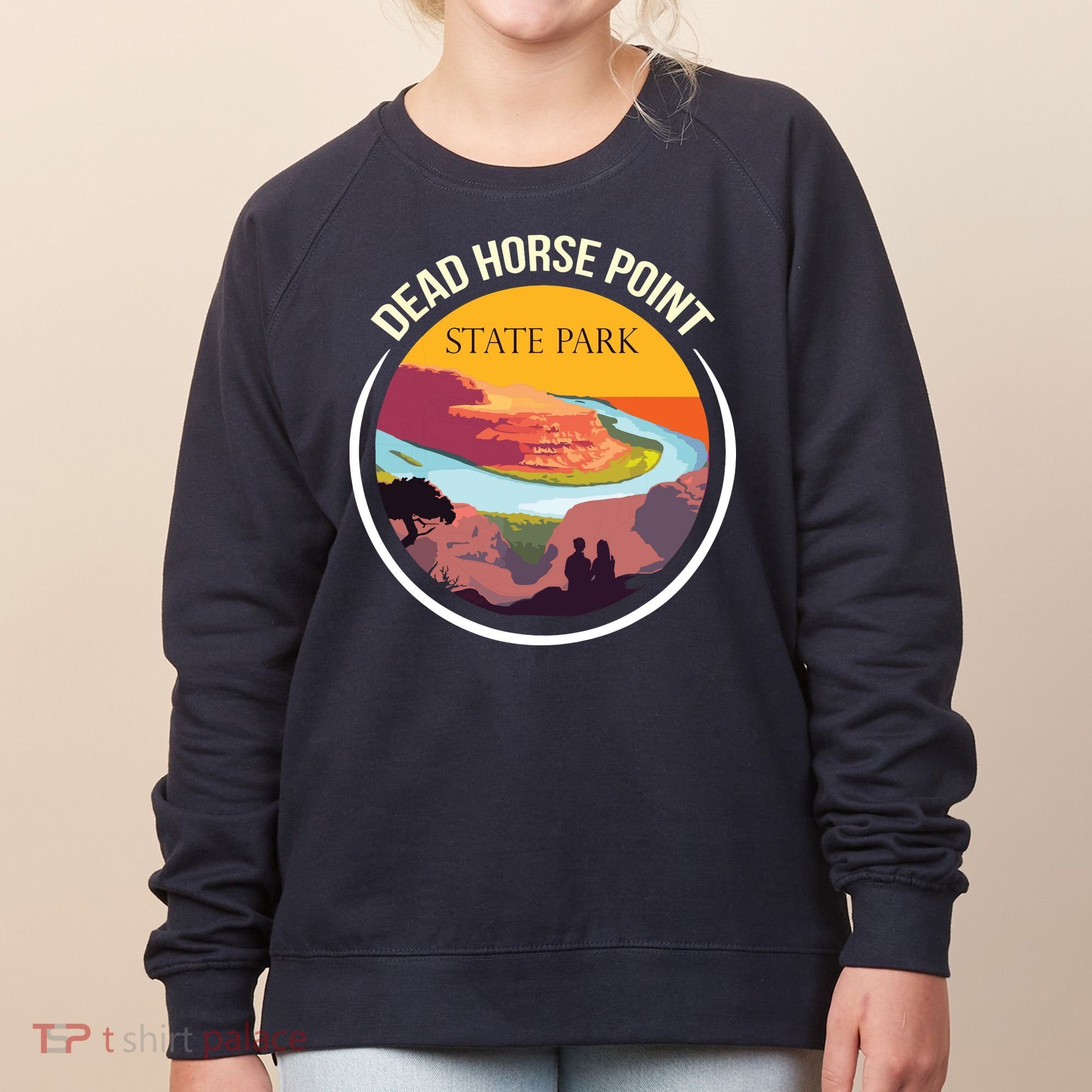 Dead Horse Point Utah State Park Souvenir Canyon River Women's Sweatshirt