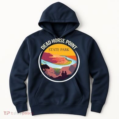 Dead Horse Point Utah State Park Souvenir Canyon River Hoodie