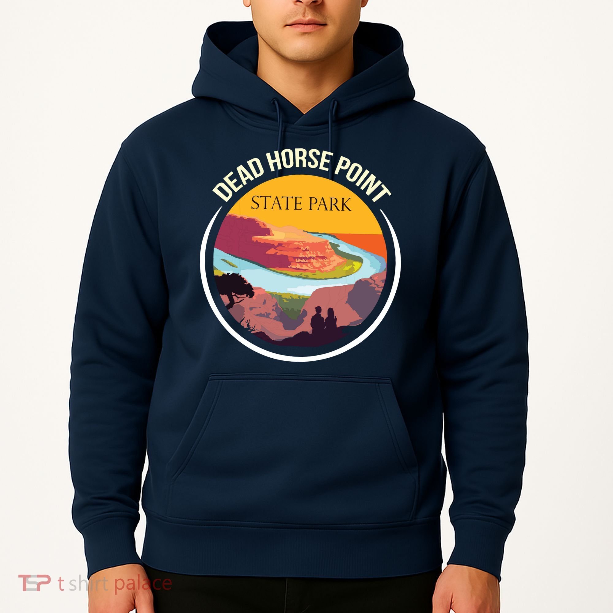 Dead Horse Point Utah State Park Souvenir Canyon River Hoodie