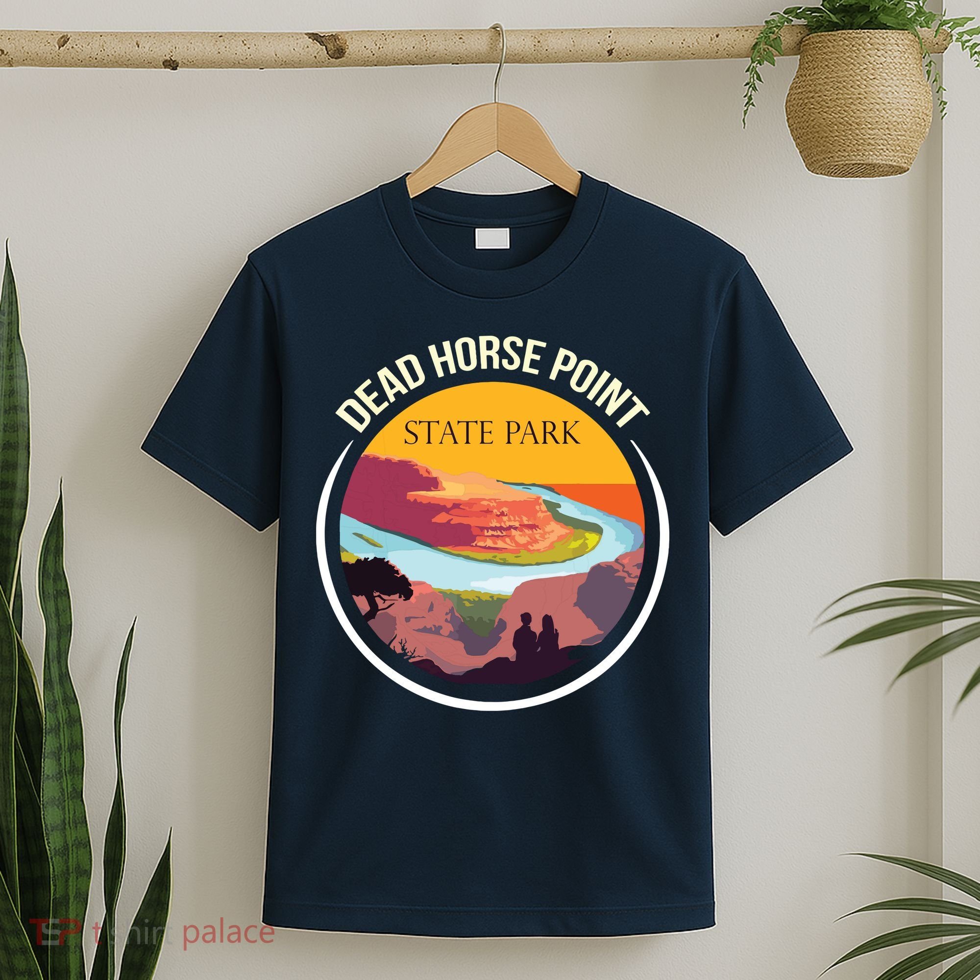 Dead Horse Point Utah State Park Souvenir Canyon River T-Shirt