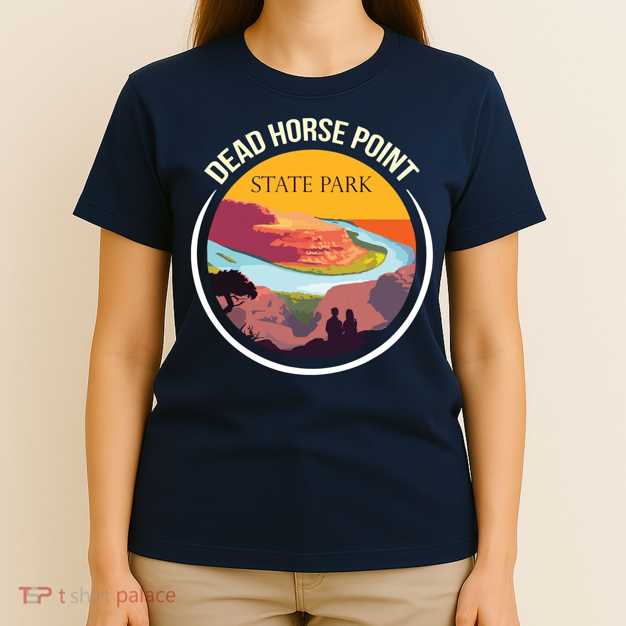 Dead Horse Point Utah State Park Souvenir Canyon River T-Shirt