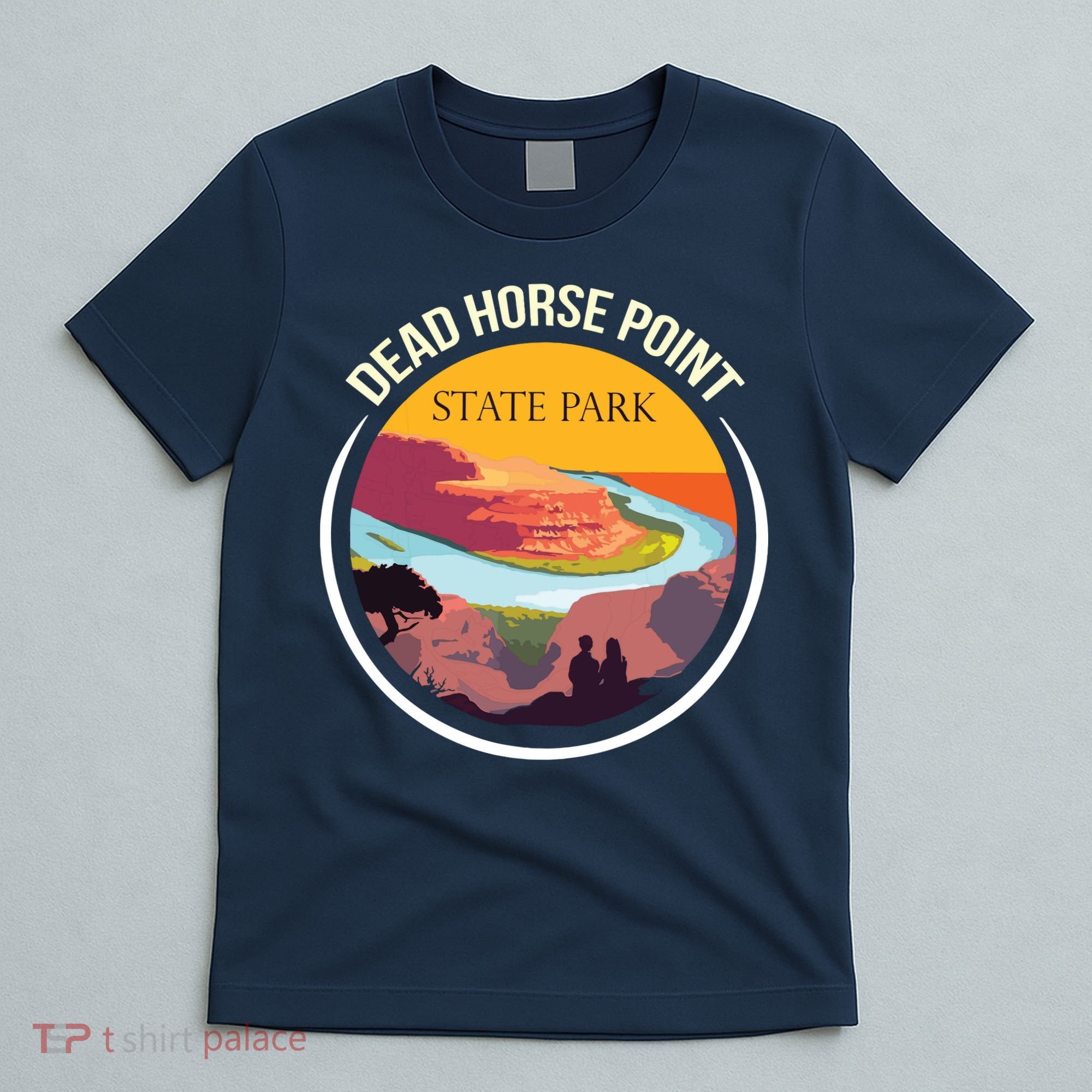 Dead Horse Point Utah State Park Souvenir Canyon River T-Shirt