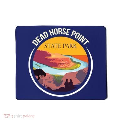 Dead Horse Point Utah State Park Souvenir Canyon River Mousepad