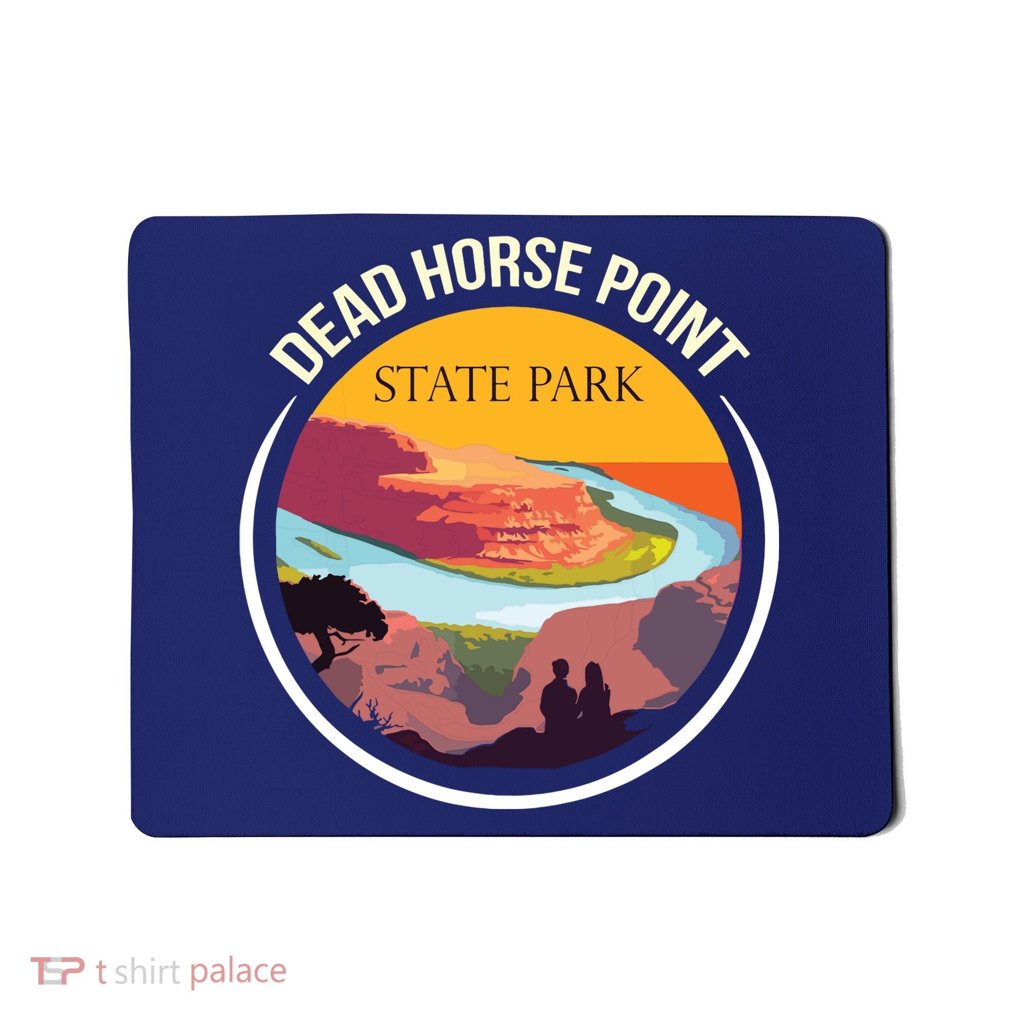 Dead Horse Point Utah State Park Souvenir Canyon River Mousepad