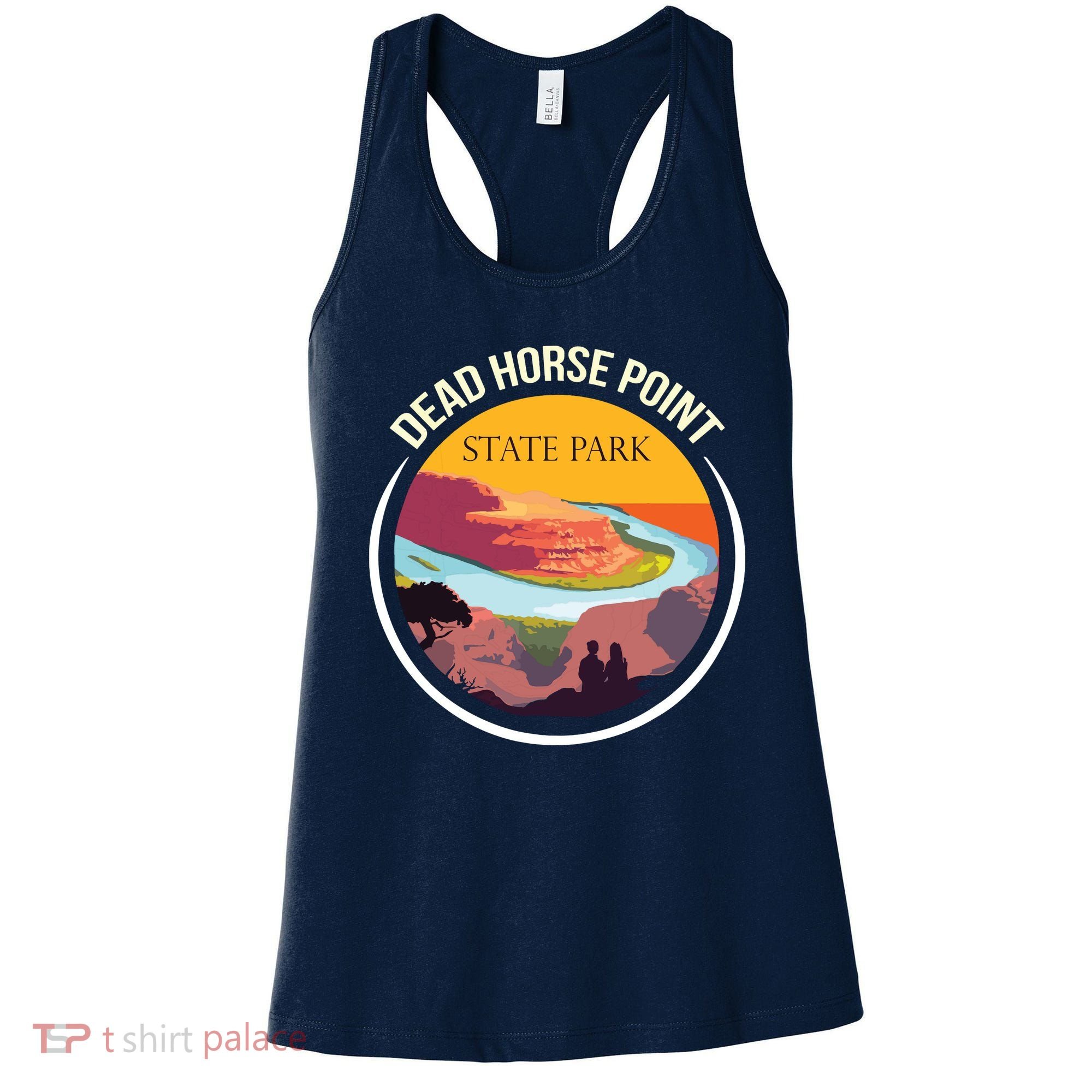 Dead Horse Point Utah State Park Souvenir Canyon River Women's Tank Top