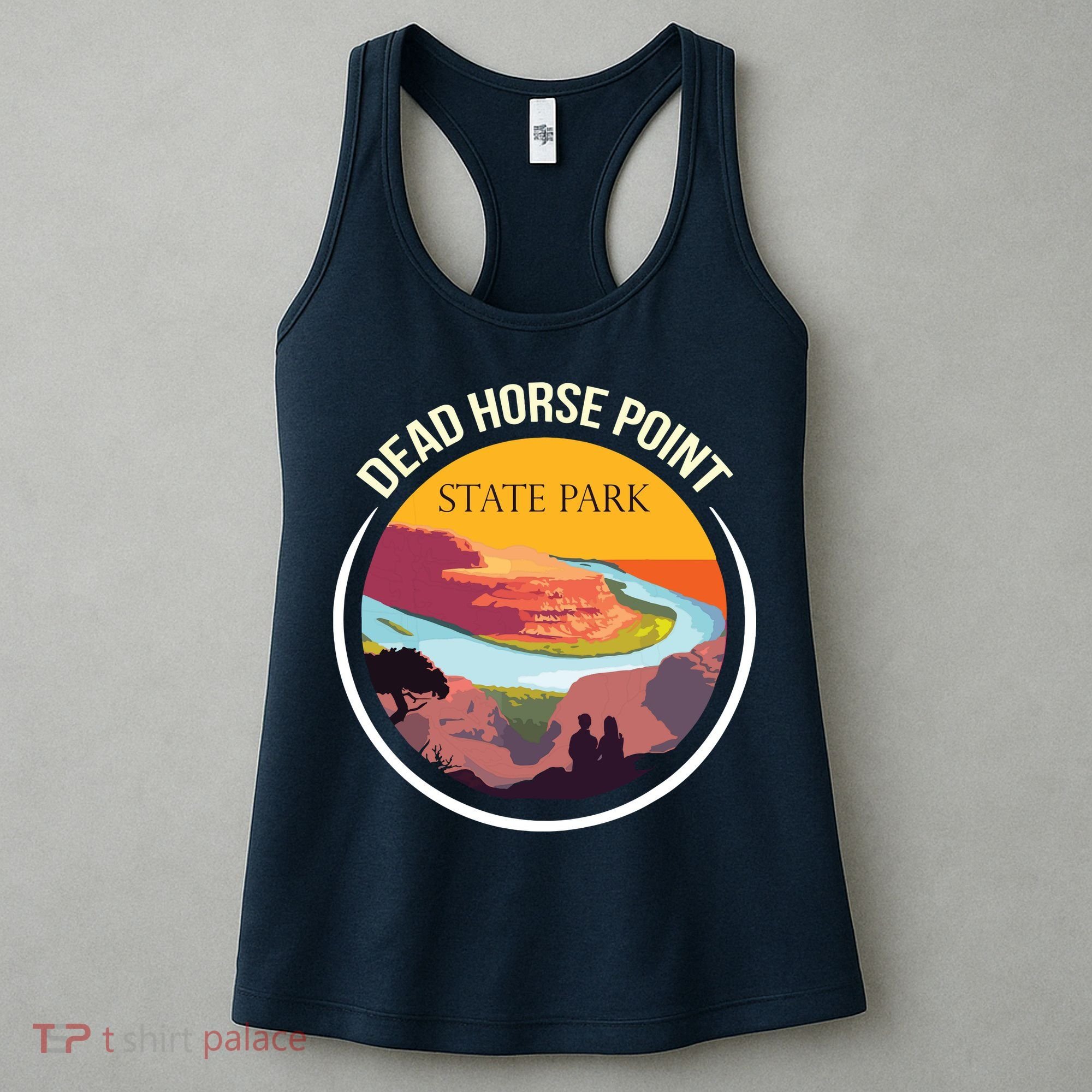 Dead Horse Point Utah State Park Souvenir Canyon River Women's Tank Top