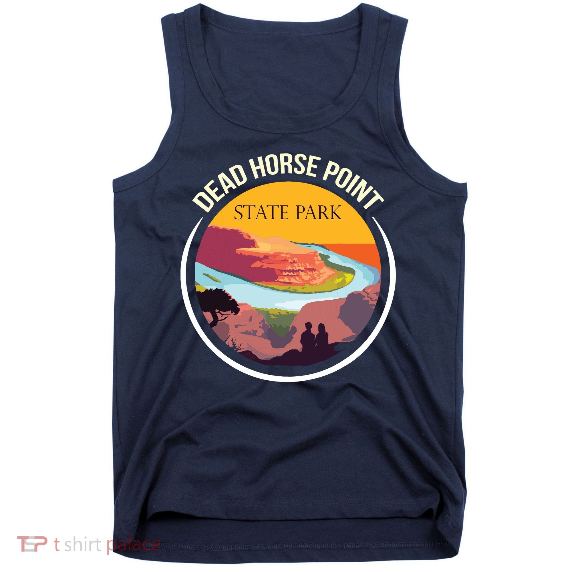 Dead Horse Point Utah State Park Souvenir Canyon River Tank Top