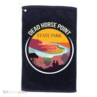 Dead Horse Point Utah State Park Souvenir Canyon River Golf Towel thumb 0