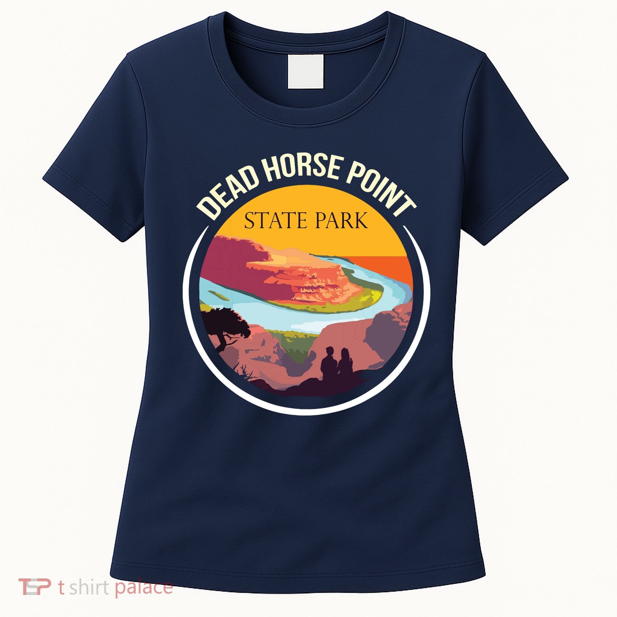 Dead Horse Point Utah State Park Souvenir Canyon River Women's T-Shirt