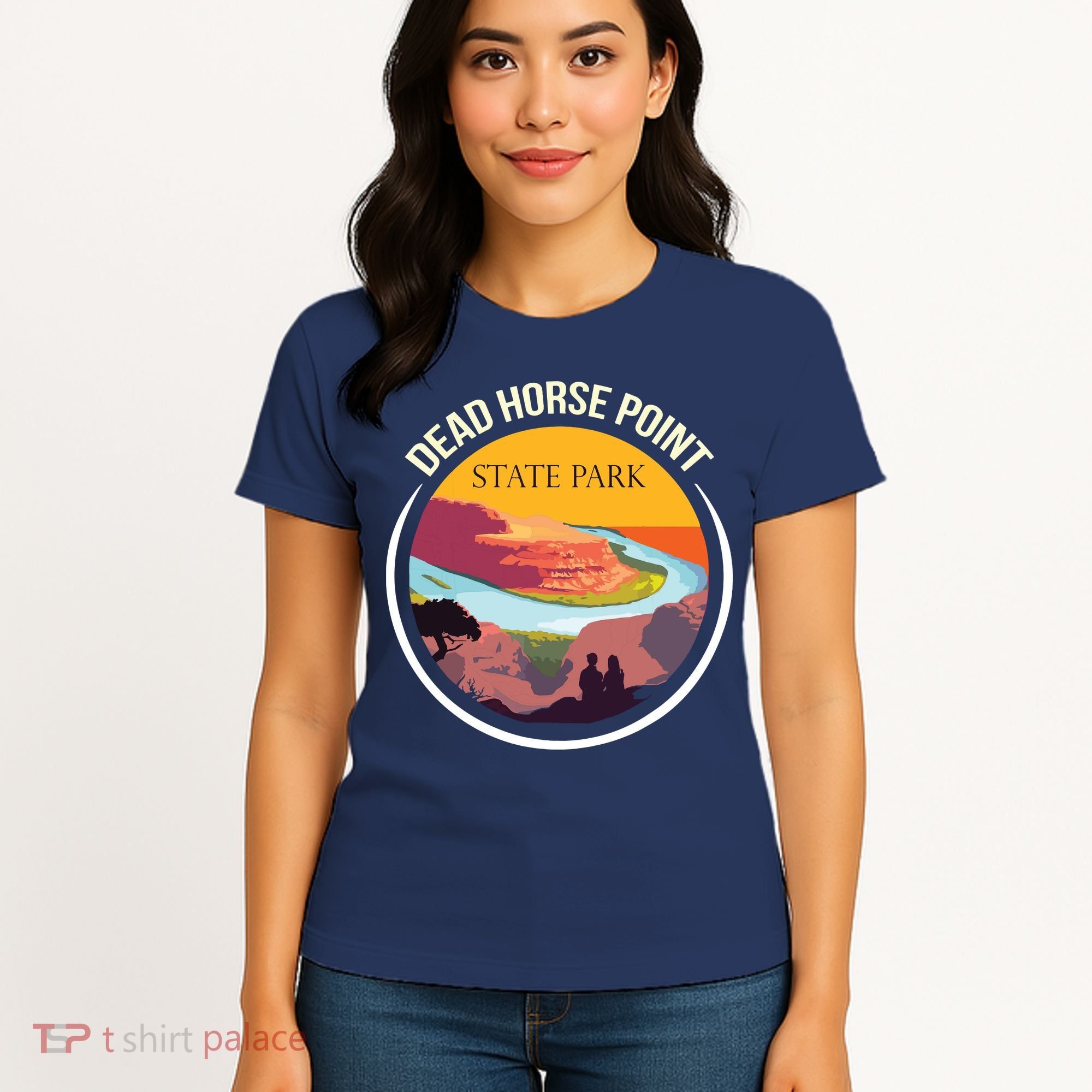 Dead Horse Point Utah State Park Souvenir Canyon River Women's T-Shirt