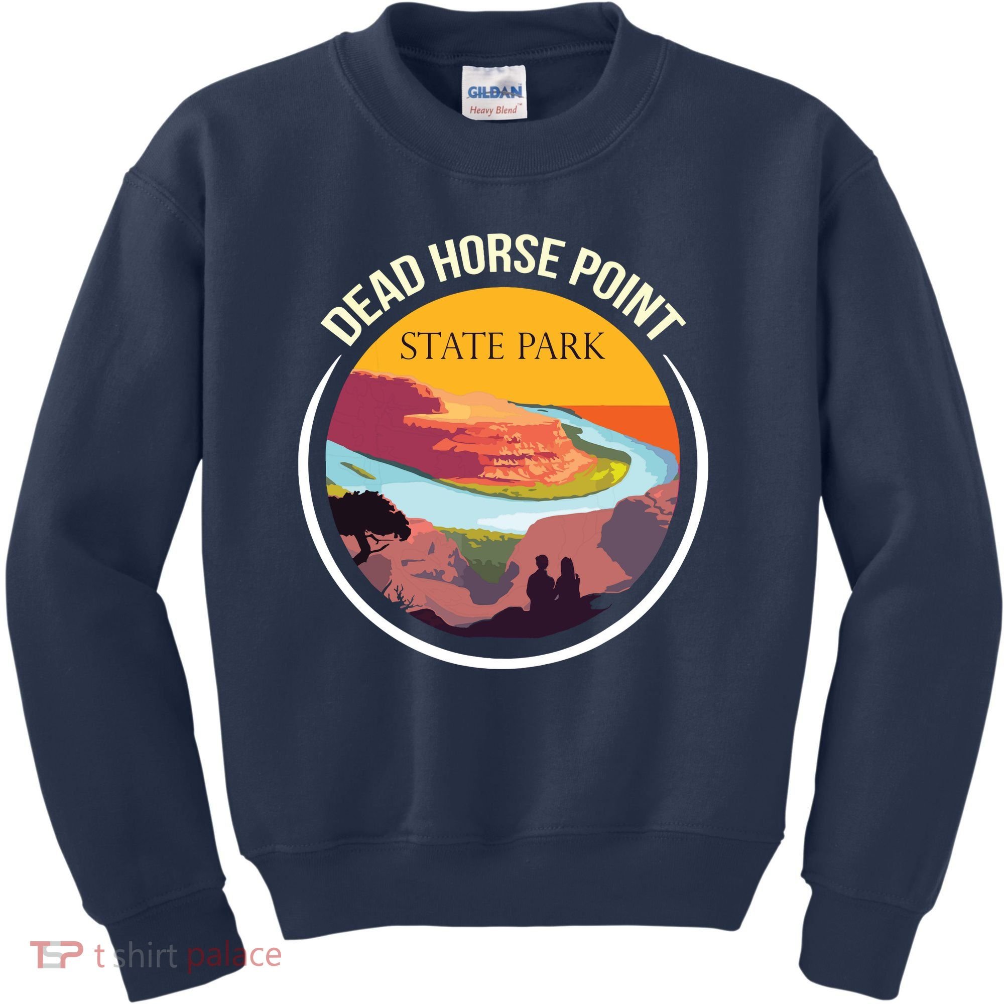 Dead Horse Point Utah State Park Souvenir Canyon River Kids Sweatshirt