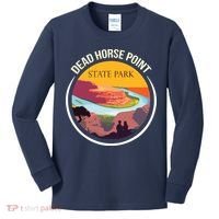 Dead Horse Point Utah State Park Souvenir Canyon River Kids Long Sleeve Shirt thumb 0
