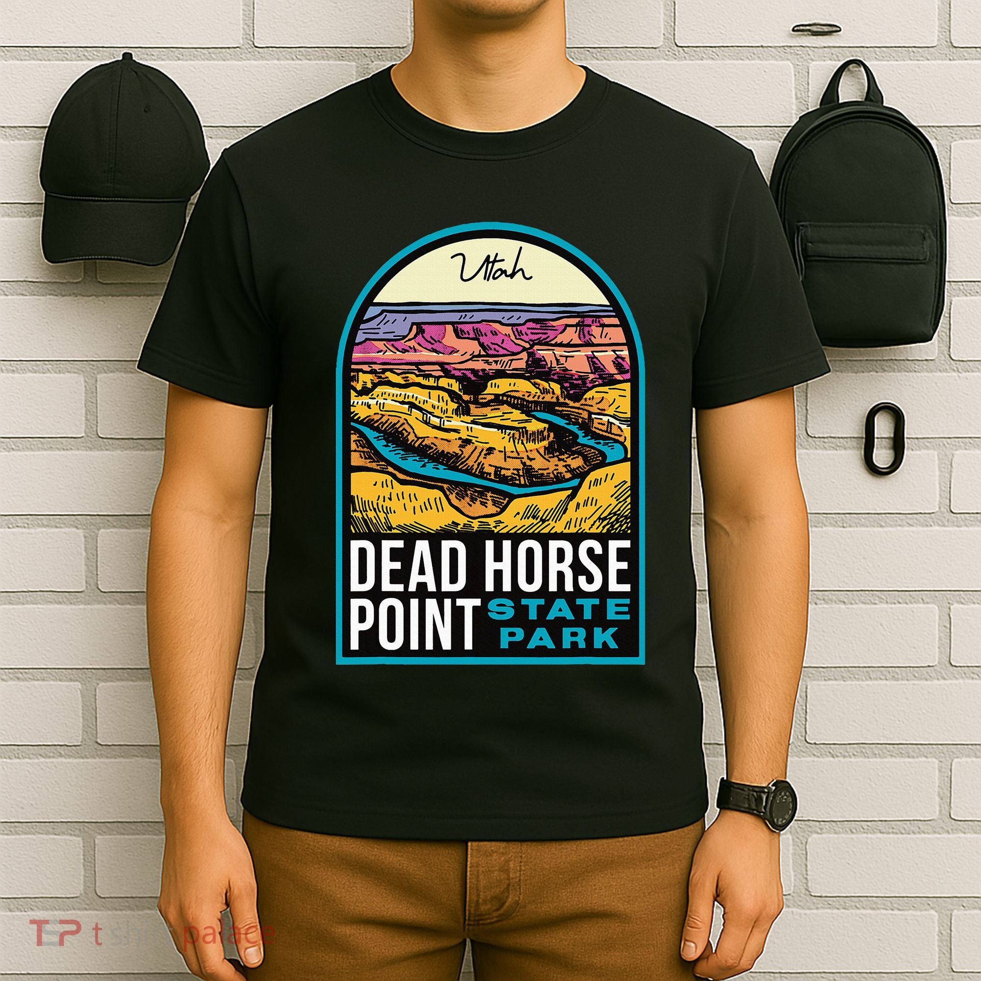 Dead Horse Point State Park Utah Vintage T-Shirt