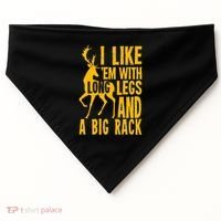 Deer Hunting Quote Gift For Hunters USA-Made Doggie Bandana thumb 0