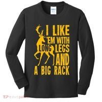 Deer Hunting Quote Gift For Hunters Kids Long Sleeve Shirt thumb 0