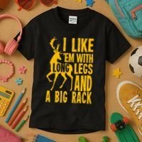 Deer Hunting Quote Gift For Hunters Kids T-Shirt thumb 3