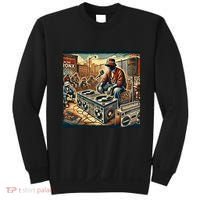 Dj Hiphop Retro Music Block Bronx Party Sweatshirt thumb 0