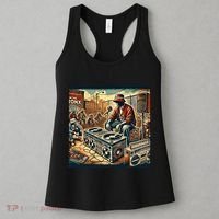 Dj Hiphop Retro Music Block Bronx Party Women's Tank Top thumb 3