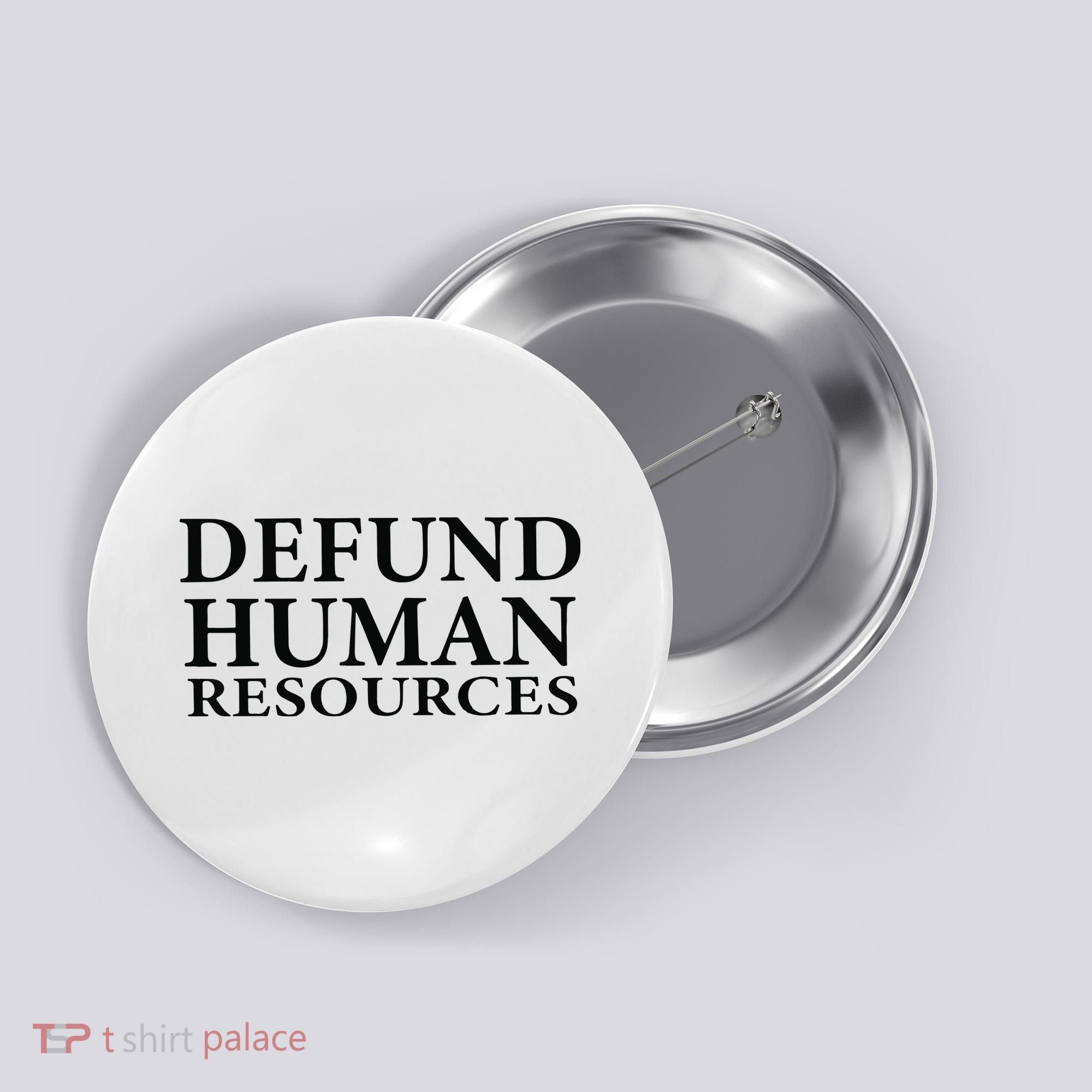 Defund Human Resources Button