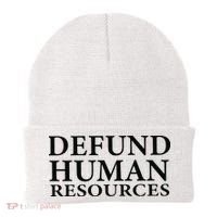 Defund Human Resources Beanie thumb 0