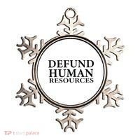 Defund Human Resources Ornament thumb 0
