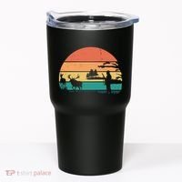 Deer Hunting Retro Sunset Nature Tumbler thumb 0