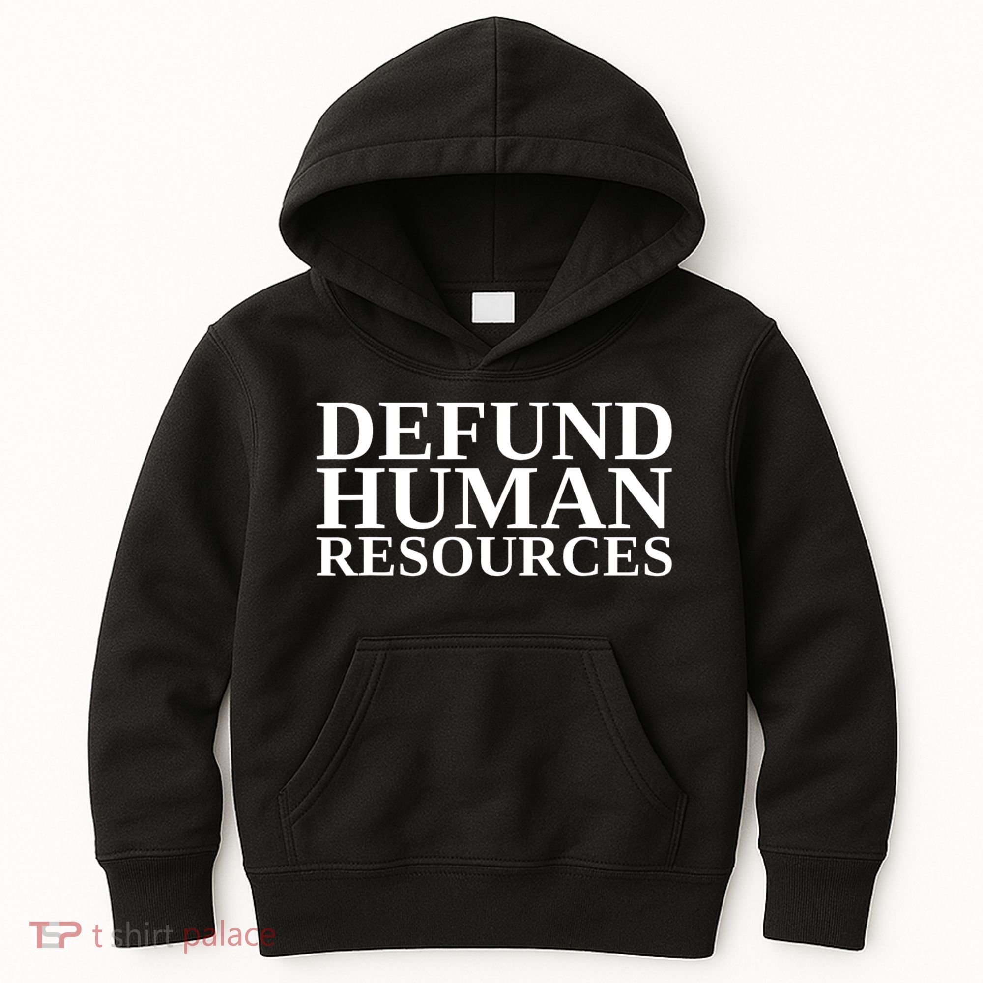 Defund Human Resources Funny Kids Hoodie