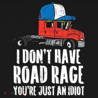 Dont Have Road Rage Idiot Truck Funny Trucker Driver Gift Ornament thumb 1