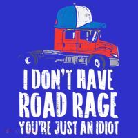 Dont Have Road Rage Idiot Truck Funny Trucker Driver Gift Visor thumb 3