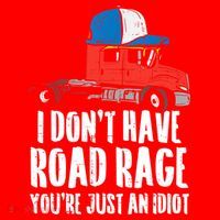 Dont Have Road Rage Idiot Truck Funny Trucker Driver Gift Santa Hat thumb 1