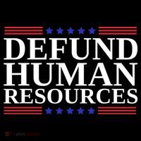 Defund Human Resources Funny Backpack thumb 2