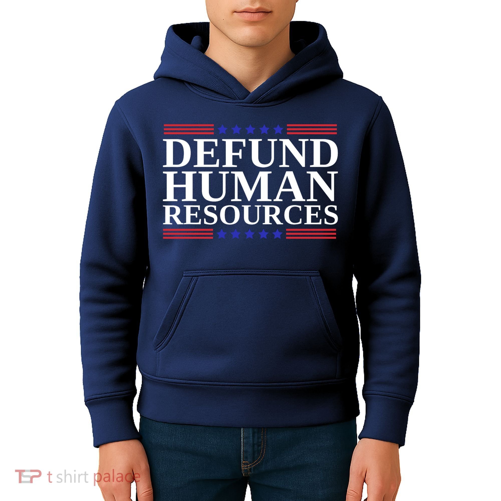 Defund Human Resources Funny Kids Hoodie