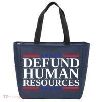 Defund Human Resources Funny Tote Bag thumb 0
