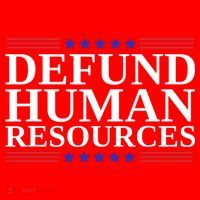 Defund Human Resources Funny Santa Hat thumb 1