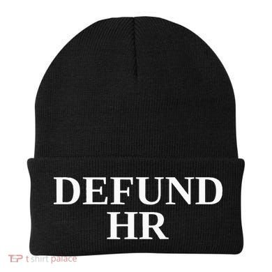 Defund Human Resources Beanie