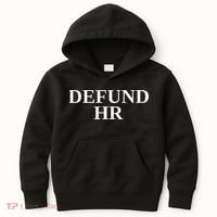 Defund Human Resources Kids Hoodie thumb 0