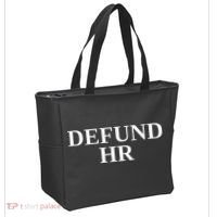 Defund Human Resources Tote Bag thumb 2