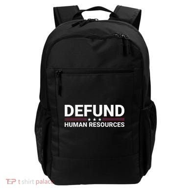 Defund Human Resources Backpack